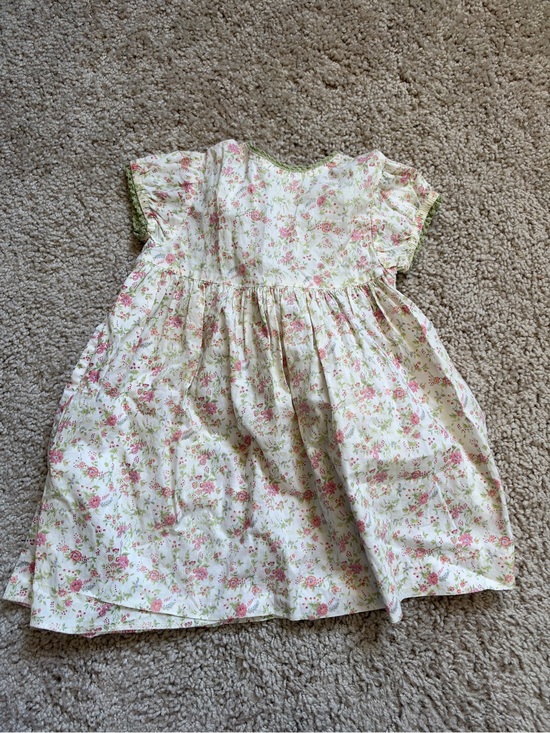 Jacadi Other - Jacadi Floral Dress Pink Green Size 6Months